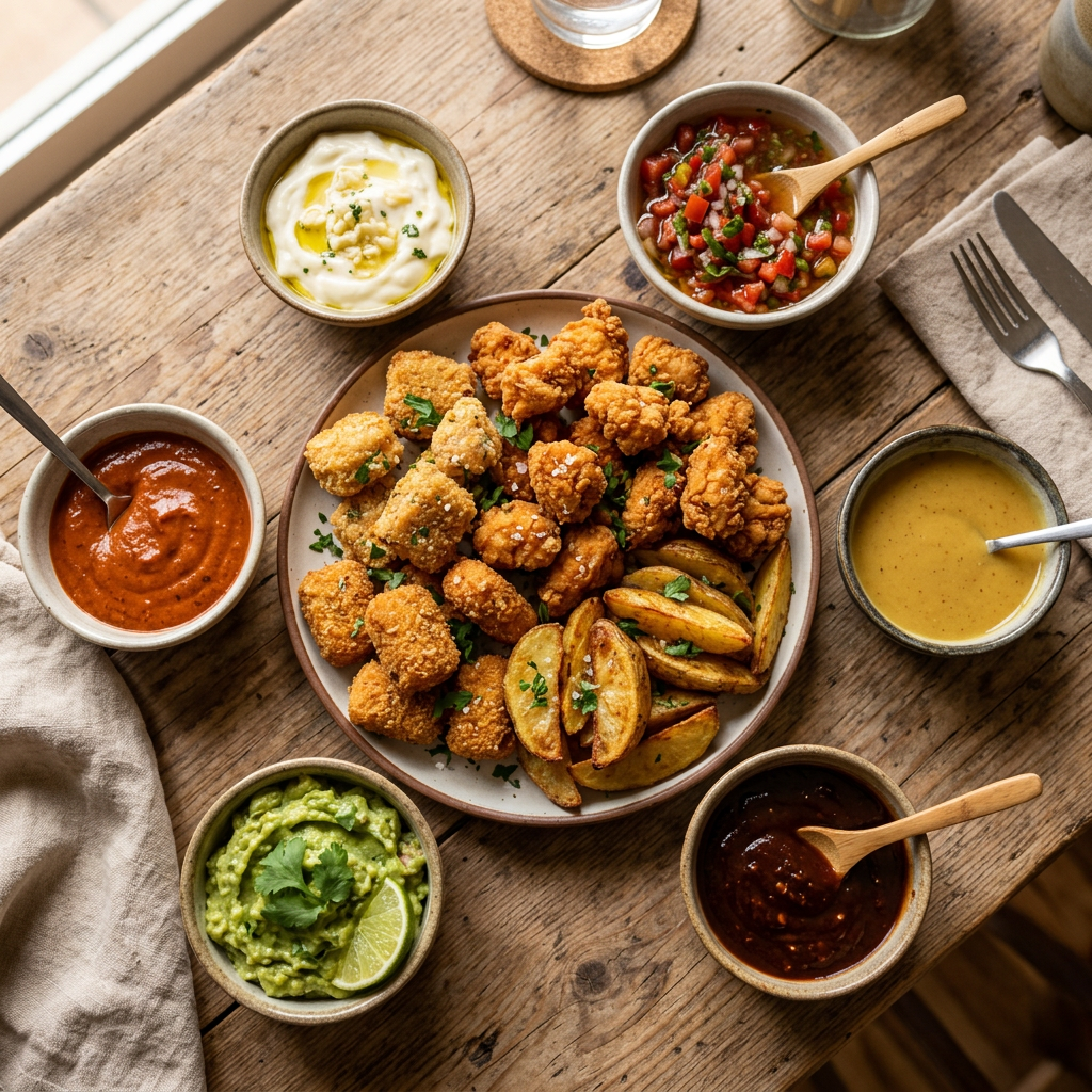 Salsas, Dips y Rebozados que salvan todo