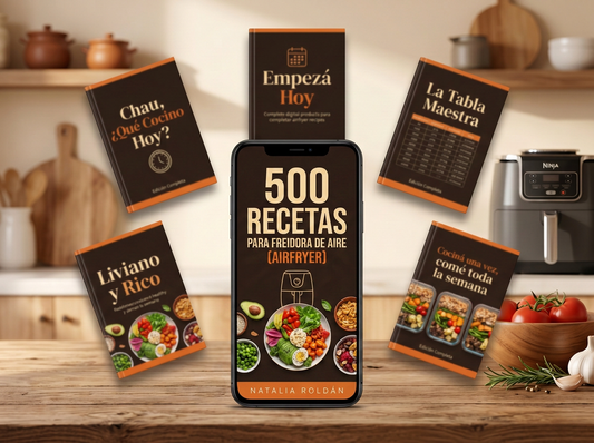 500 Recetas para Freidora de Aire